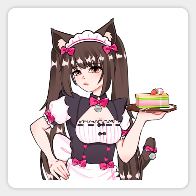 Chocola Sticker by Breadwithbutter 